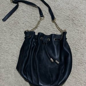 Black crossbody purse